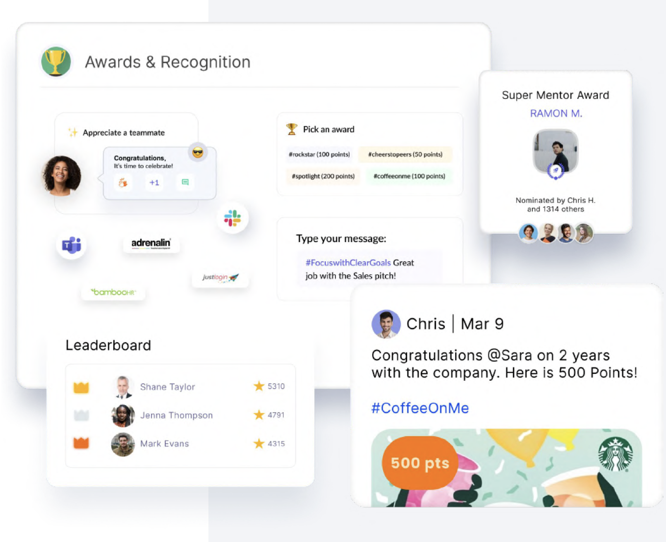 Motivate employees with meaningful appreciation and rewards