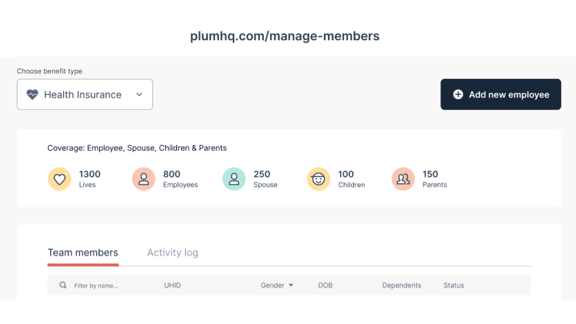 Add or remove members on the go